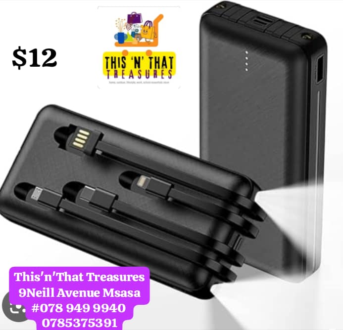 4 Cable Powerbank