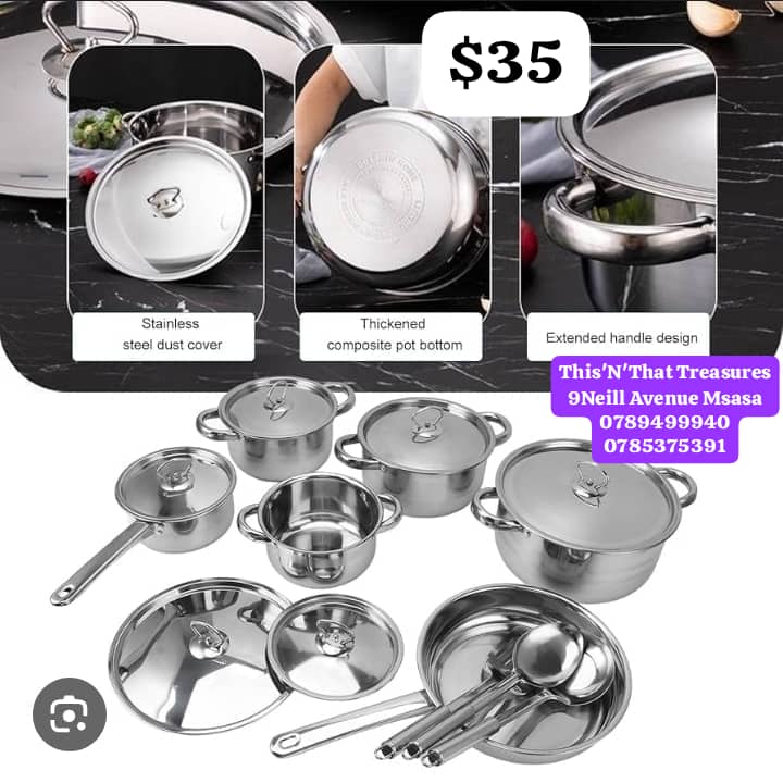 Stainless Steel Pot Set
