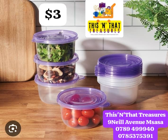 4pc Crisper Small Lunchbox
