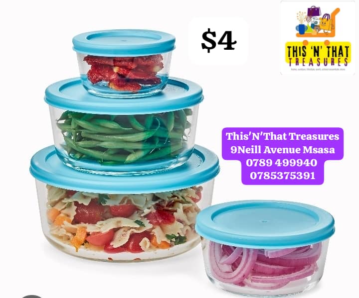 4pc Crisper Big Lunchbox