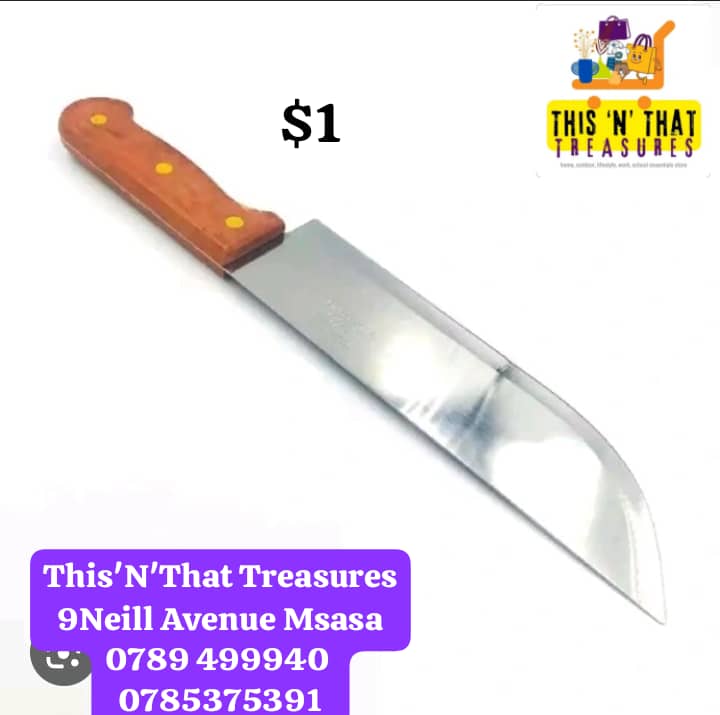 Wooden Handle Knife