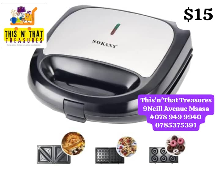 3in1 Set Sandwich Maker