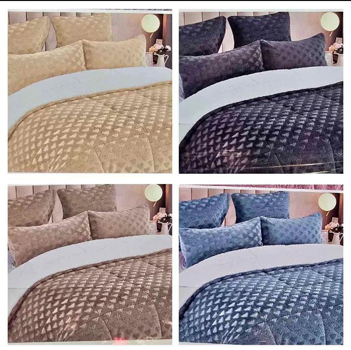 Geometric Sherpa Comforter 5pc Set