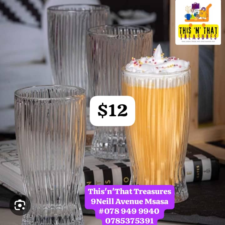 6 Glass Tumblers