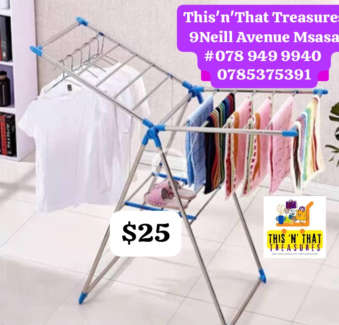 Foldable Steel Clothes Drying Rack