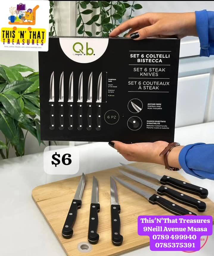 Steak Knives 6pc Set