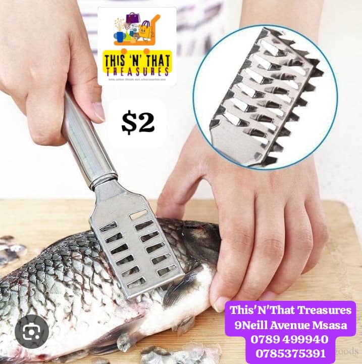 Stainless Steel Fish Scrapper