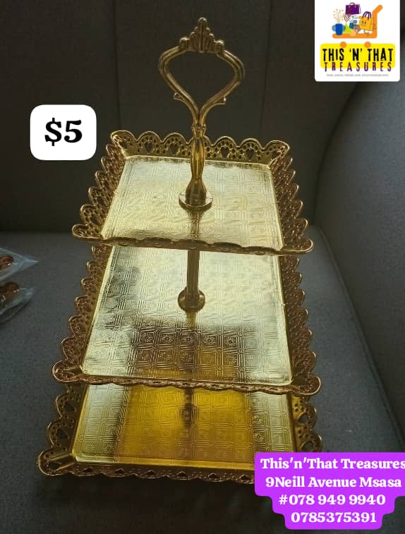 3Layer Gold Tray