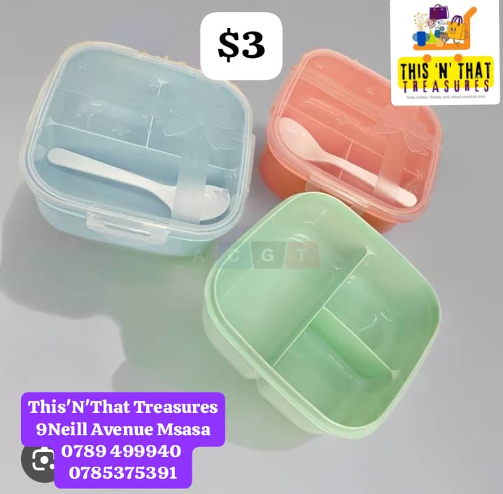 3pc Divider Lunchbox