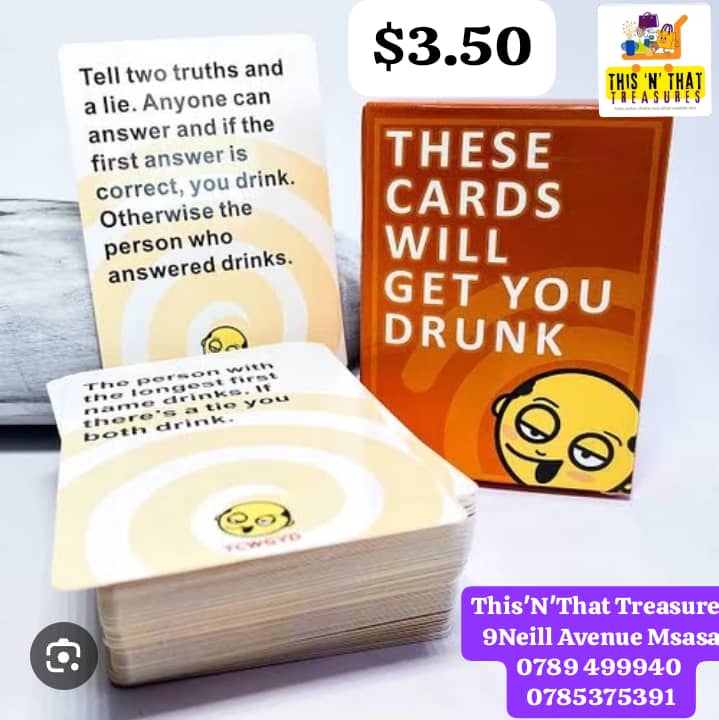 These Cards Will Get You Drunk