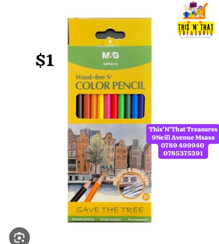 M&G Wax Color Pencil