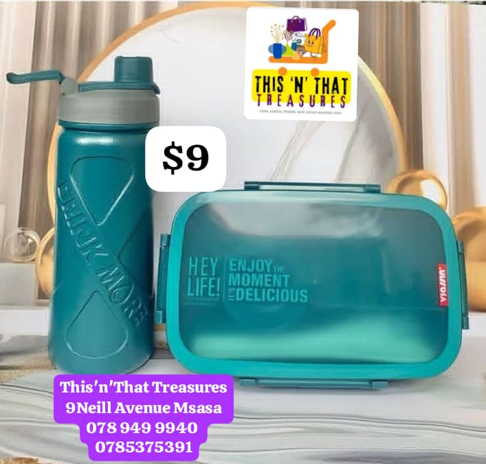 Bottle And Lunchbox Set