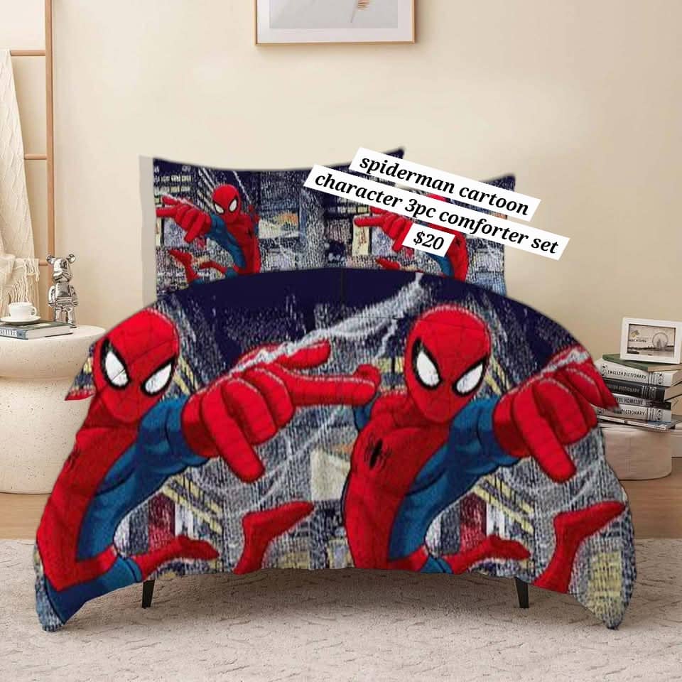 Spiderman Comforter Set