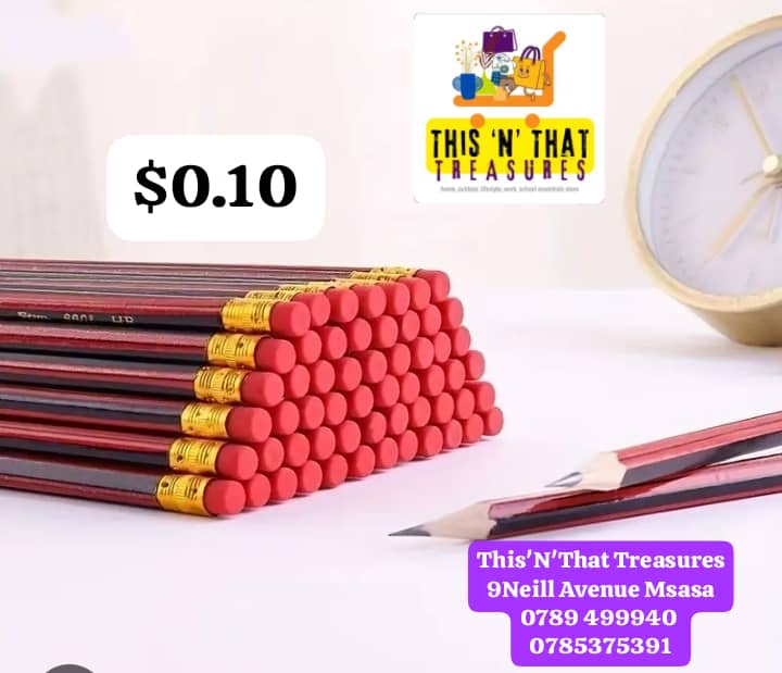 Red & Black Pencil HB