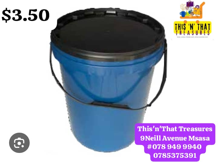 20L Bucket With Lid