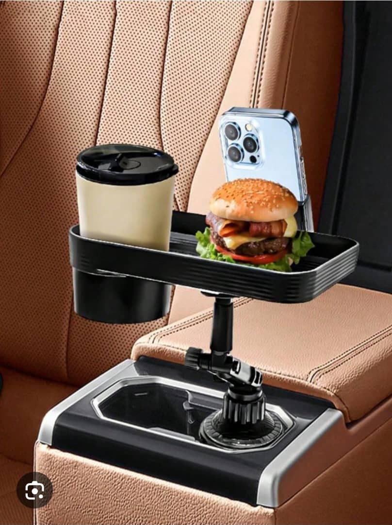 Car Tray Plate With Phone Holder