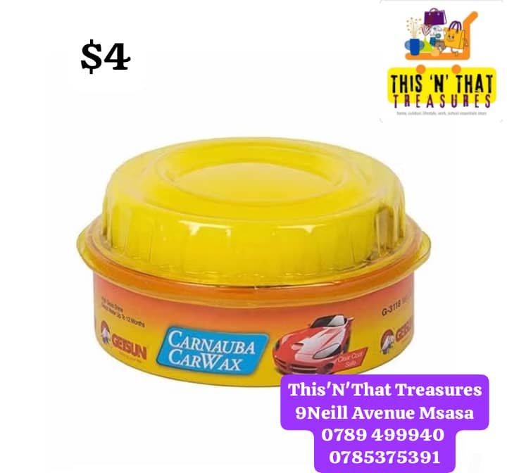 Carnauba Car Wax