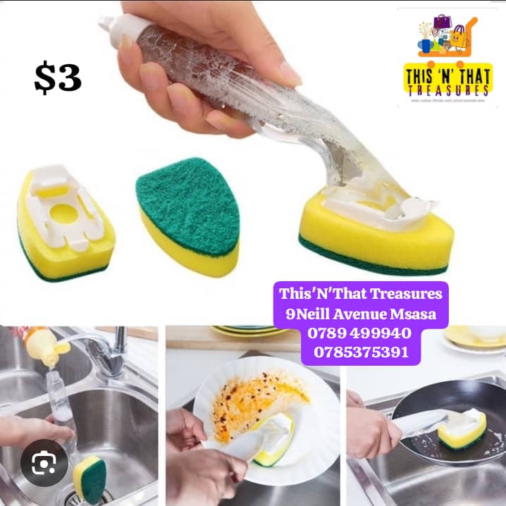 Soap Dispensing Dishwand