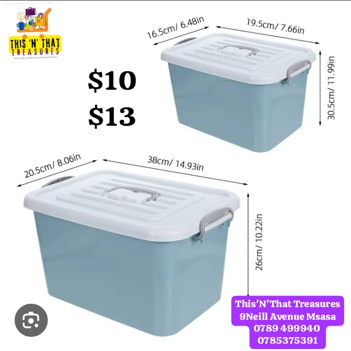Rolling Storage Containers Medium