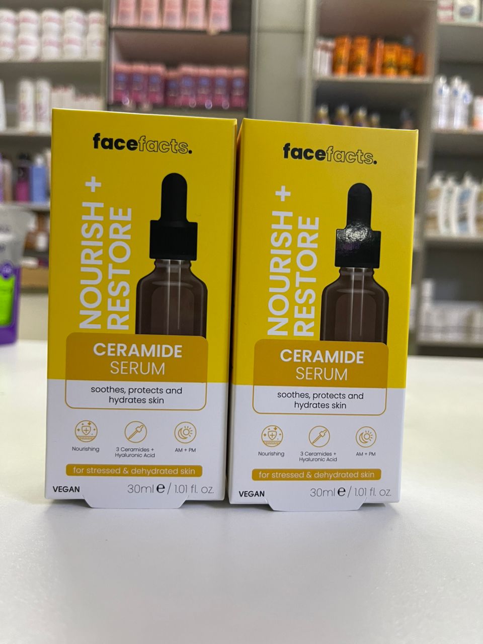 Face Facts Nourish + Restore Serum Ceramide Serum 30 Ml